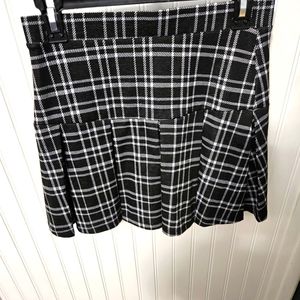 Black and white skirt